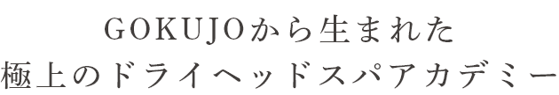GOKUJO�Υɥ饤�إåɥ��ѥ����ǥߡ�